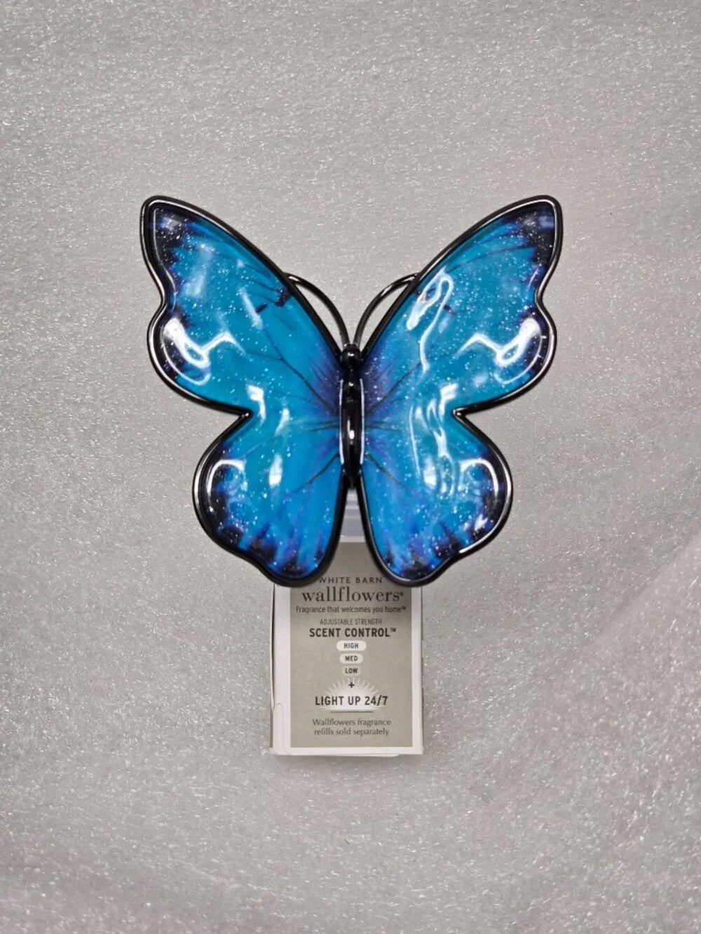 Bath & Body Works Blue Butterfly Wallflowers Plug-In Nightlight Air Freshener